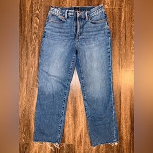 J. Crew Women's Straight Leg Jeans - Blue